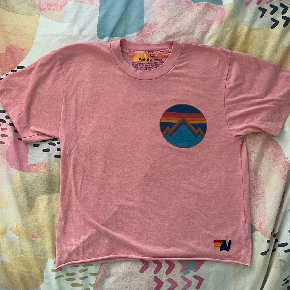 Aviator nation boyfriend tee